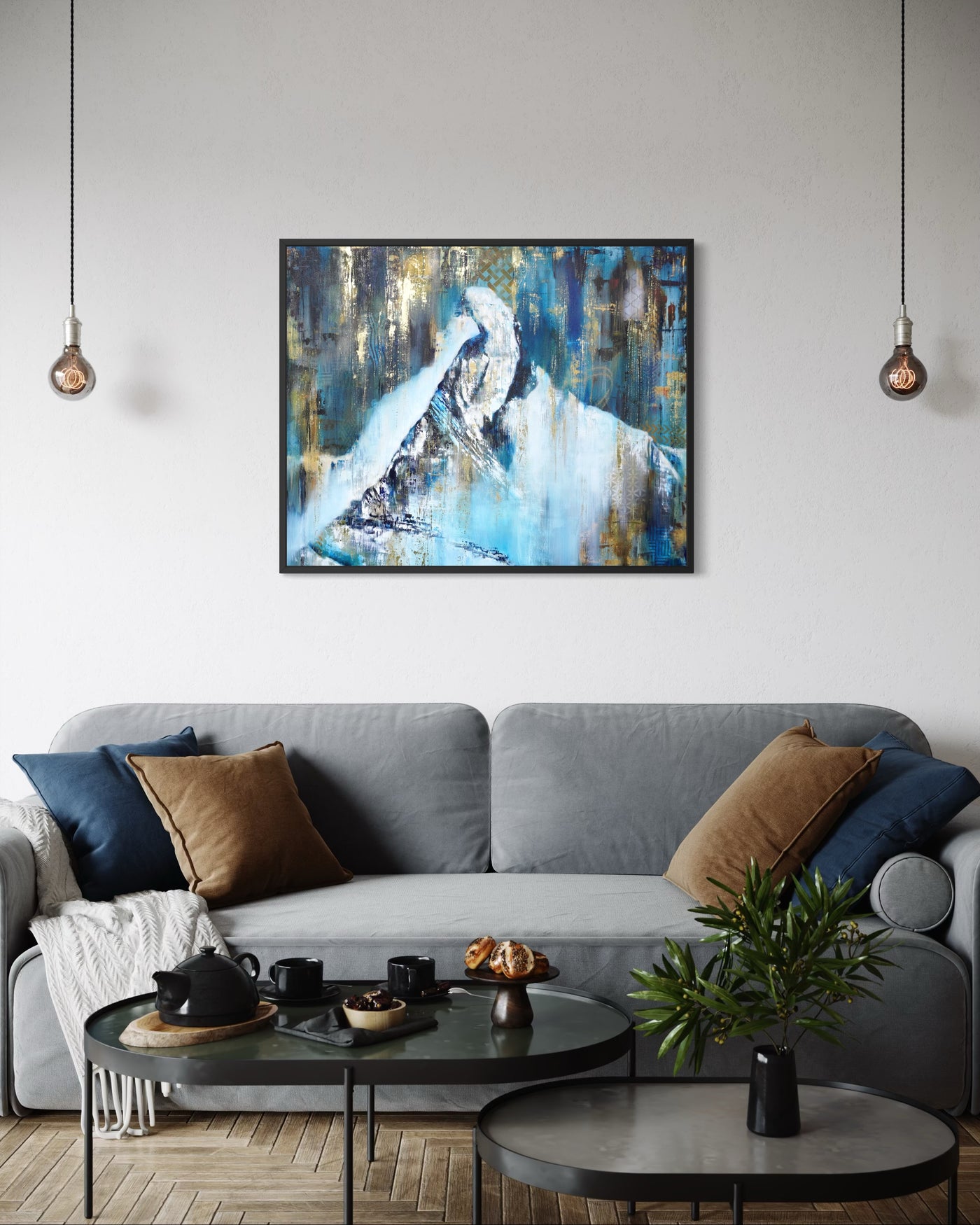 Luce dorata - Originale — dettaglio