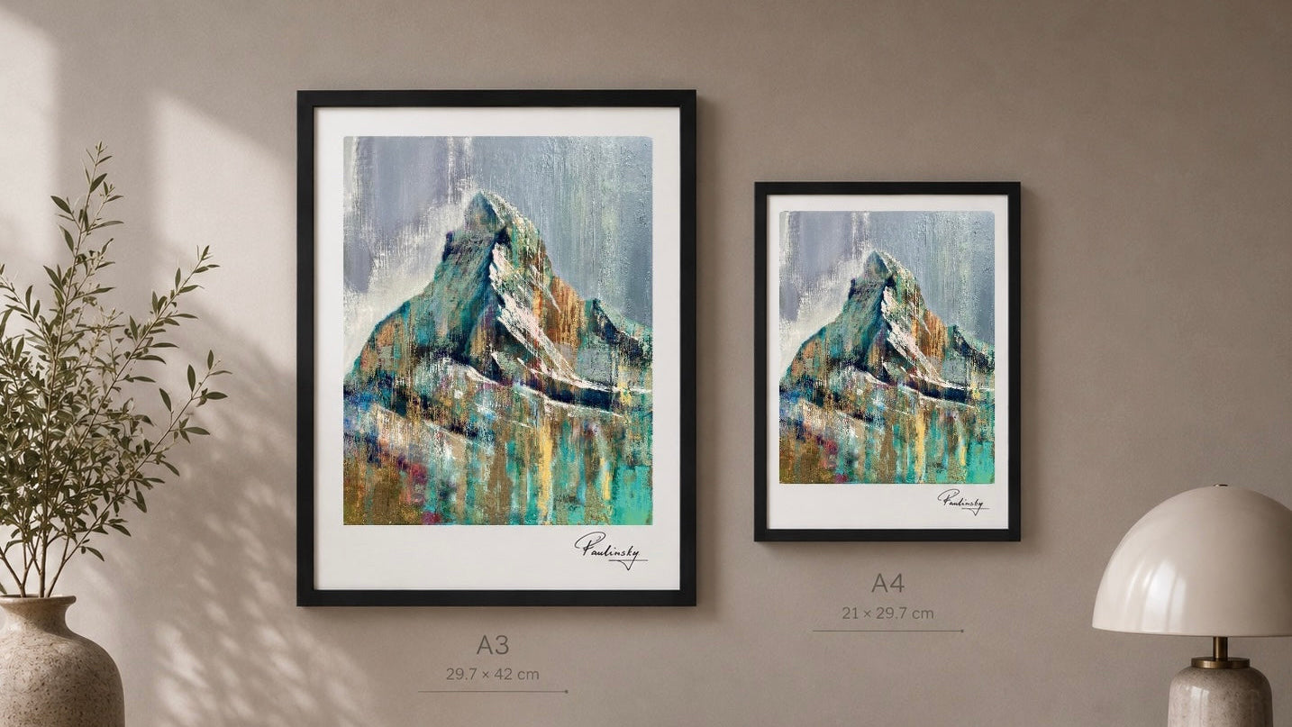 Himmel auf Erden – Kunstdruck
