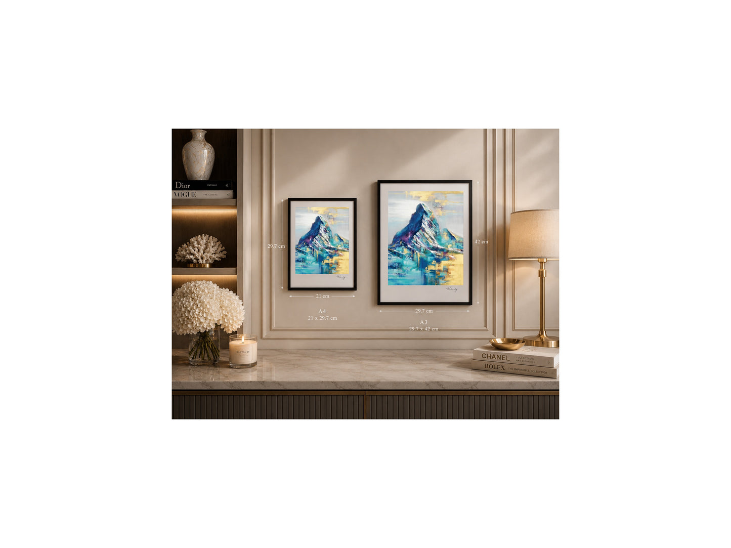 Au-delà du rêve – impression d'art
