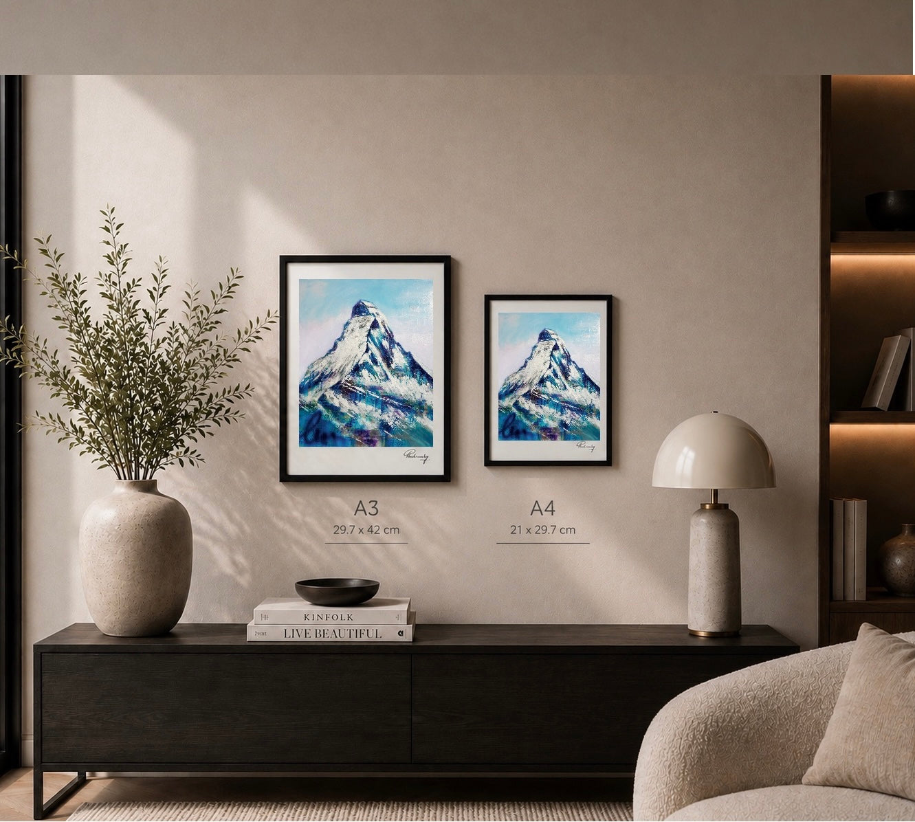 Magischer Berg – Kunstdruck